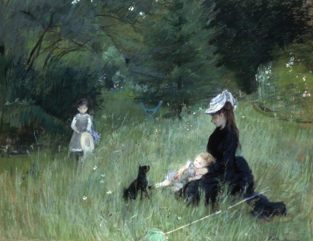 Pastel impressionniste de Berthe Morisot